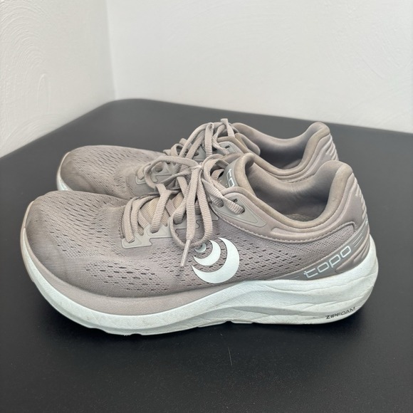 Topo Phantom 3 Womens Size 8 Gray Blue Athletic Running Walking Shoes Sneakers - Picture 1 of 8